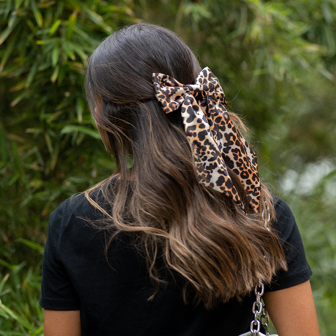 Extra Long Bow - Animal Print